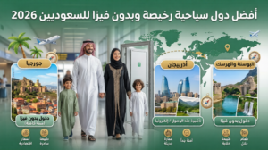 أفضل دول سياحية رخيصة وبدون فيزا للسعوديين