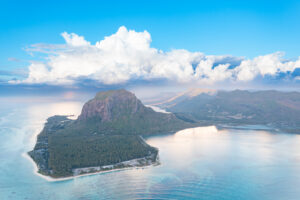 Le Morne Peninsula in Mauritius