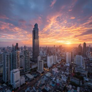 bangkok-skyline-sunrise-view