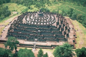 stupa-complex-Borobudur-Java-Indonesia